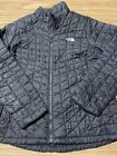 The North Face Thermoball Eco Womens Size XL Full Zip Long Sleeve Black Jacket
