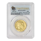 2008-W $25 Gold Burnished Buffalo PCGS SP70 First Strike Bullion 1/2oz 24KT coin