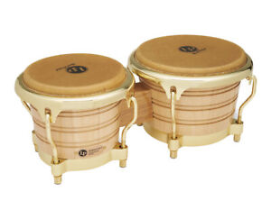 Used Latin Percussion Generation II Bongos With Comfort Curve Rims - Oak