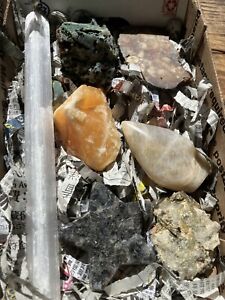 ROCK, MINERAL, CRYSTAL, POLISHED STONE, & MORE ESTATE COLLECTION LOT