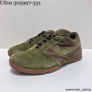 US10 NIKE ZOOM AIR URL 305997-331 2002 Khaki Green Used sneakers Japan