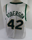 UAB Blazers Roberson #42 Game Issued White Basketball Jersey XXLT 148