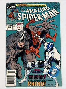 Amazing Spider-Man #344 (1991) 1st Cletus Kasady ~ Newsstand ~ Marvel Comics