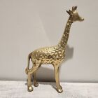 Vintage Made in India Cast Brass Giraffe 6.5
