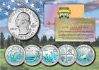 2019 Hologram National Parks America the Beautiful Coins *Set of all 5 Quarters*