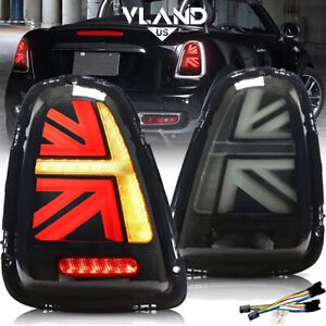 LED Tail Lights For 2007-2015 Mini Cooper R56 R57 R58 R59 Rear Lamps w/ Dynamic (For: More than one vehicle)