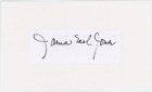 James Earl Jones Star Wars Autographed Signed Index Card AMCo COA 24481