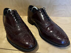Men Florsheim Imperial 93351 Wingtip Oxford 10 D Leather Classic Brogue Shoes