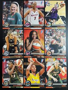 2008 Rittenhouse WNBA - Pick Card(s) to Finish Your Base Set (#1 - #90) - NM/MT