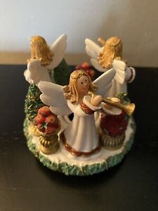 Old Virginia Candle Capper- Musical Angels- READ