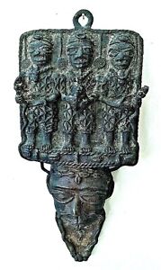 New ListingAfrica Benin Bronze Warrior Sculpture