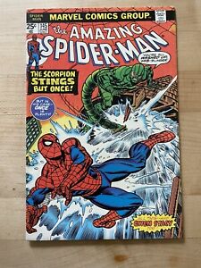 AMAZING SPIDER-MAN #145 - SCORPION APPEARANCE! MARVEL COMICS, GWEN STACY CLONE!