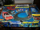 1979 Matchbox Spiderman Race & Chase Slot Car set in Box