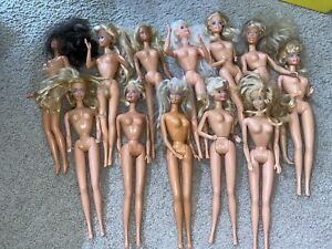 12 Barbie Doll Huge Lot A Mattel Barbie