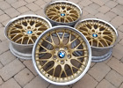 BMW E28 M5 E24 M6 E30 M3 E39 530i OEM RS740 Style 42 17x8 Wheels Rims -BBS GOLD