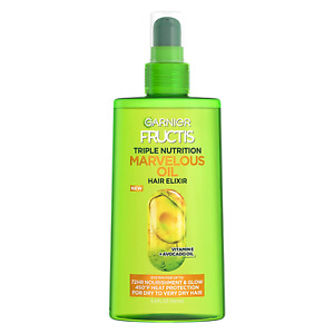 Garnier Hair Care Fructis Triple Nutrition Marvelous Oil Hair Elixir, 5 Ounce✨✨