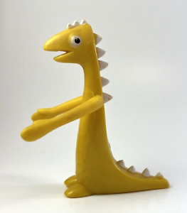 Prickle the Dinosaur Dragon Yellow Toy Gumby & Friends Art Clokey Vintage 1988