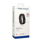 Fitbit Charge 2 HR Heart Rate Monitor Fitness Wristband Tracker -Black Large