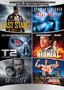 Arnold Schwarzenegger 6 Film Collection DVD  NEW