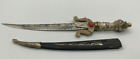 Vintage Antique Toledo Desk Sword Rapier Dagger Knife Letter Opener Sheath