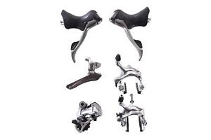 USED Shimano Dura-Ace 7800 2x10 speed Road Groupset ST, BR, RD, FD Silver