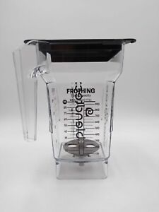USED - Blendtec Commercial Frothing Jar 2 Qt. with Hard Lid W/O BRUSH