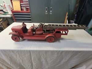 1925 Antique Buddy L Aerial Extension Ladder Fire Truck