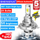 2 SUPER Bright LED headlight bulbs for Suzuki King Quad 450: 2007-2010:US Seller (For: Suzuki King Quad 700)