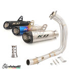 For Yamaha MT-07 XSR700 YZF R7 2021-2023 Header Pipe Muffler Full Exhaust System