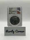 2021 Silver Eagle NGC MS70 Type 1 Early Release MERCANTI Hand Signed
