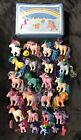 (24) MLP My Little Pony Lot With Case Flutter So Soft vintage 1980s Set Early