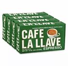 Cafe La Llave Espresso Dark Roast Ground Coffee, 10 Oz each. ( 4 Pack ).