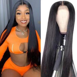 13x4 Straight Full Lace Front Wig Human Hair Lace Frontal Wigs with Baby Hair
