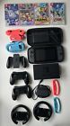 Used Black Nintendo Switch With Games And Other Accessories