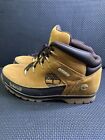 Boys Timberland Boots Youth Size 6.5 Brown Genuine Leather Ankle Boots