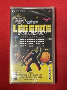 Playstation PSP Game Taito Legends Power-Up 2006 Xplosiv Sealed Pal Plays 🌎