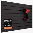 Slat Wall Paneling Garage Slat Wall Storage Systems, Slatwall 4ft x 2ft Black