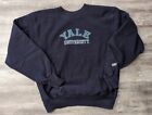 Vintage Yale Bulldogs Sweatshirt MV Sport Pro Reverse Weave Crewneck Mens Large