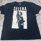 Selena Quintanilla Official Merchandise Big Graphic T-Shirt Black Mens Size XL