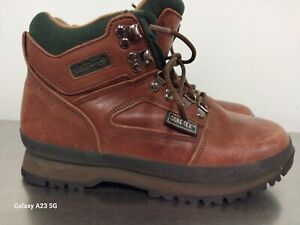 LL Bean Brown Leather Knife Edge Women's Boots Size 9 GORE-TEX Insulation