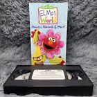 Elmos World - Flowers, Bananas And More VHS Tape 2000 Sesame Street Kids Cartoon