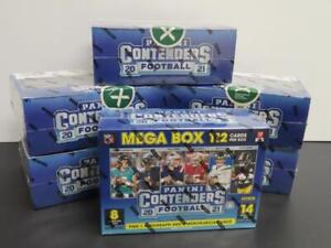 (6) Lot 2021 Panini Contenders NFL Football Factory Sealed Mega Box