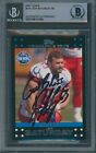 2007 Topps #410 Jeff Saturday Beckett Authentic Autograph Signed *1454