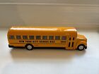 New York City School Bus Toy Model Diecast 8” Pull And Go, Toys  Working Doors