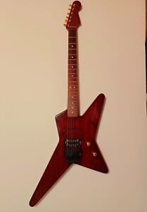 80s San Dimas Charvel Cherry Stained Grainy Star & Warmoth CLT Neck & Body only