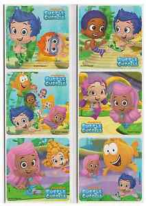 25 Assorted Bubble Guppies Stickers, 2.5