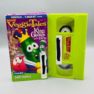 Veggie Tales - King George and the Ducky - Selfishness - VHS VCR Video Tape