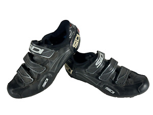 SIDI Carbon Cycling MTB Shoes Mountain Bike Boots Size EU42 US8 Mondo 255 cs431