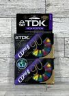 TDK CDing-II High Bias 90 Min IECII Type II Blank Cassette Tapes (2 Pack) NEW
