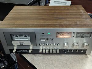 Vintage Akai GXC-730D Cassette Deck - Good Condition Tested & Working